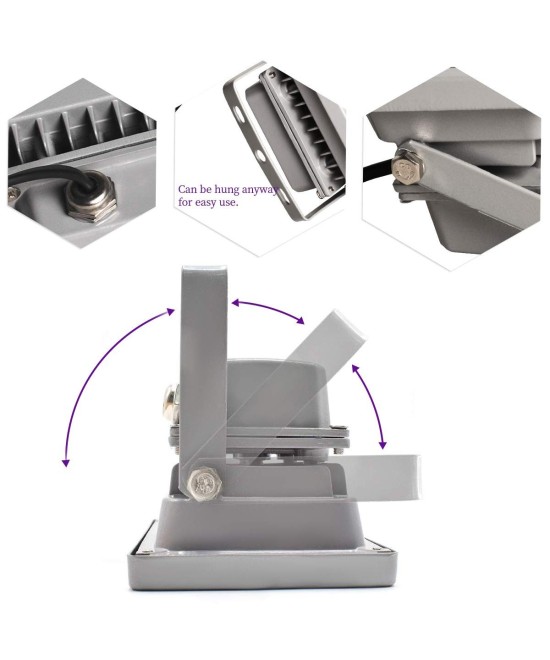 Lampara de Curado Fotosensible LED UV para Impresiones 3D 60W 405NM