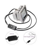 Lampara de Curado Fotosensible LED UV para Impresiones 3D 60W 405NM