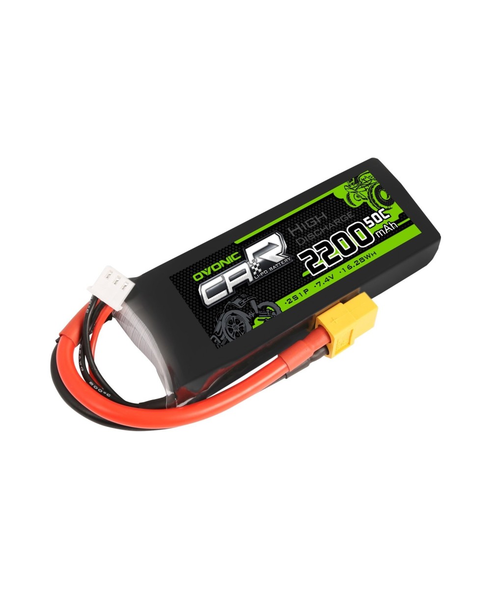 Batería tipo LiPo 7.4V 2200mAh 50C 2S OVONIC