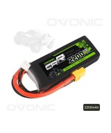 Batería tipo LiPo 7.4V 2200mAh 50C 2S OVONIC