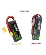 Batería tipo LiPo 7.4V 2200mAh 50C 2S OVONIC