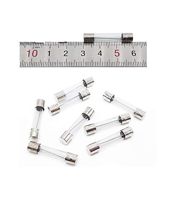 Fusible de Vidrio 0.5-20A 250V 6x30mm
