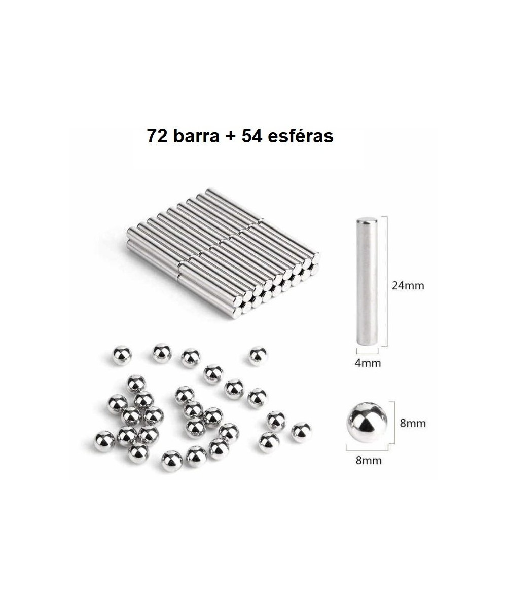 Set de Imanes de Neodimio Barras y Esferas