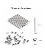 Set de Imanes de Neodimio Barras y Esferas