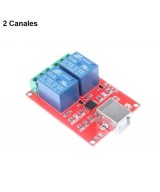 Modulo Rele USB 5V 10A 2 - 8 Canales