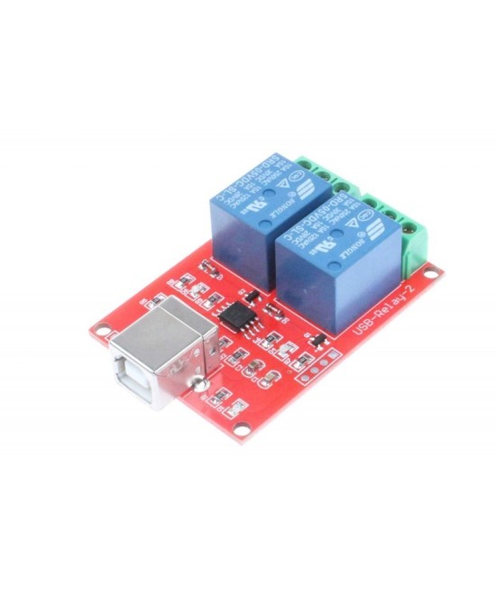 Modulo Rele USB 5V 10A 2 - 8 Canales