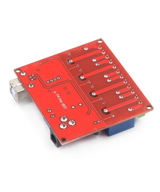 Modulo Rele USB 24V 10A 4 Canales