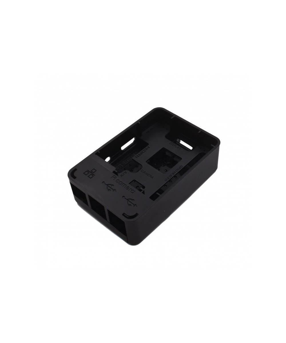 Contenedor Plastico Negro para Raspberry Pi3 / Pi4