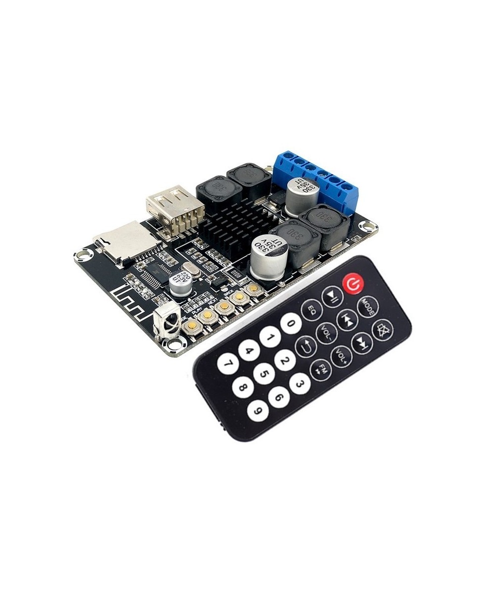 Amplificador de Audio Bluetooth Estéreo 50W + 50W 9-24V TPA3116D2