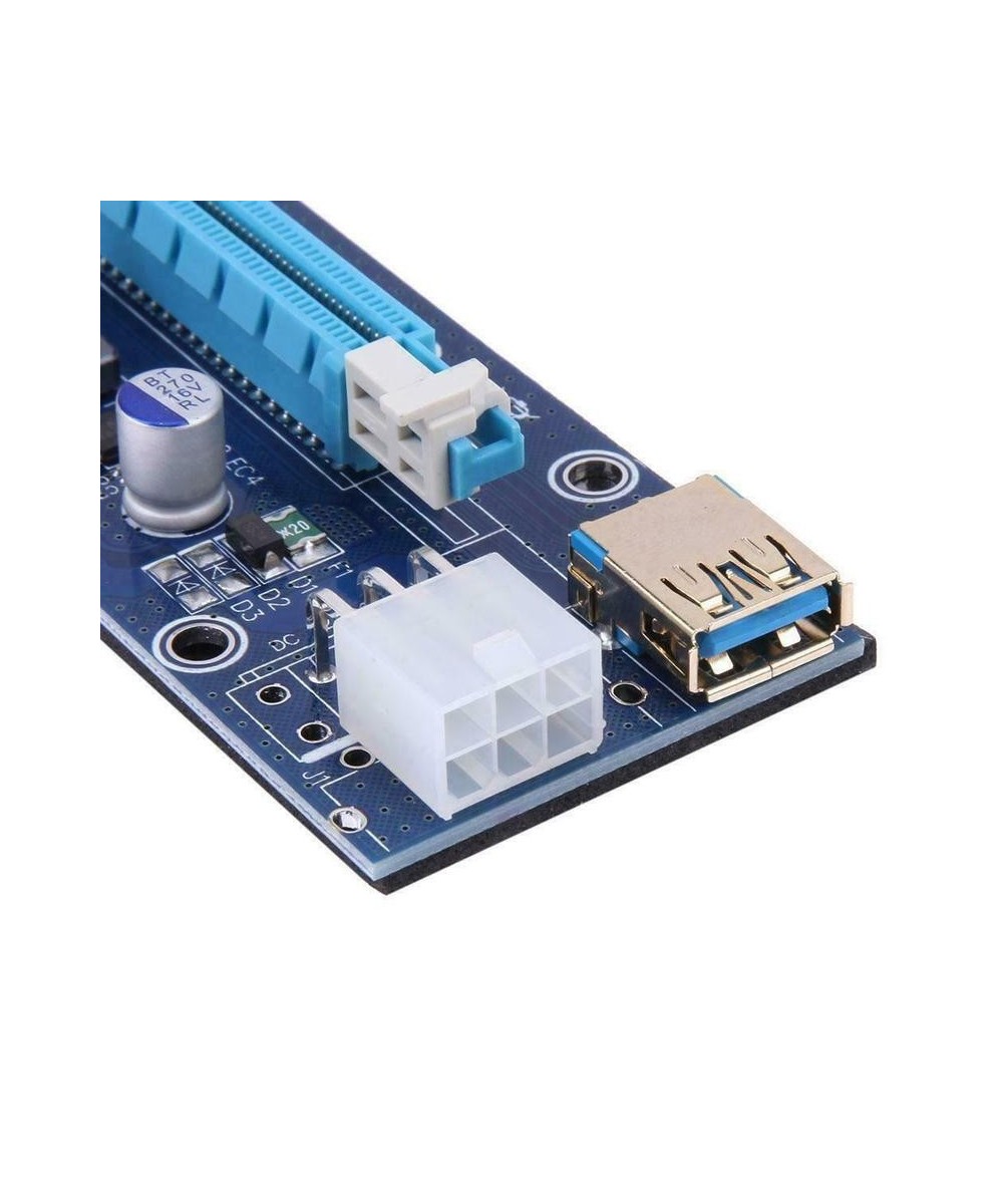 Tarjeta de Extension Para Puerto PCI Express 1x a 16x USB 3.0