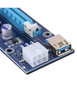 Tarjeta de Extension Para Puerto PCI Express 1x a 16x USB 3.0