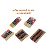 Modulo Rele 5V 20A 1-16 Canales
