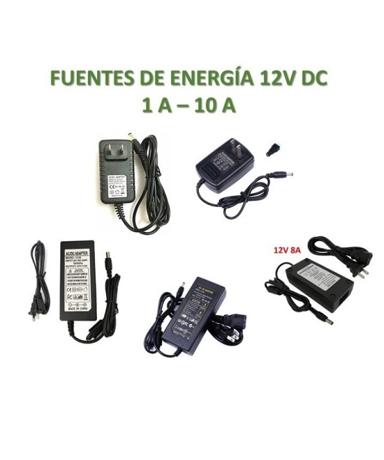 Fuente de Energia 12V 1A-10A