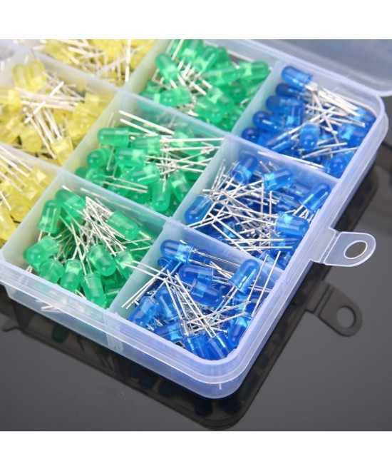 Caja de diodos LED 500 piezas 5mm