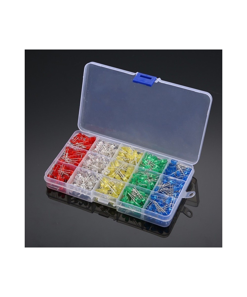 Caja de diodos LED 500 piezas 5mm