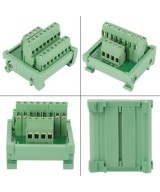 Distribuidor de Energia 2 en 8 para Riel DIN