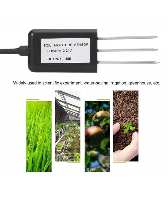 Sensor de Humedad/Temperatura/Conductividad del Suelo OXT-TR RS485