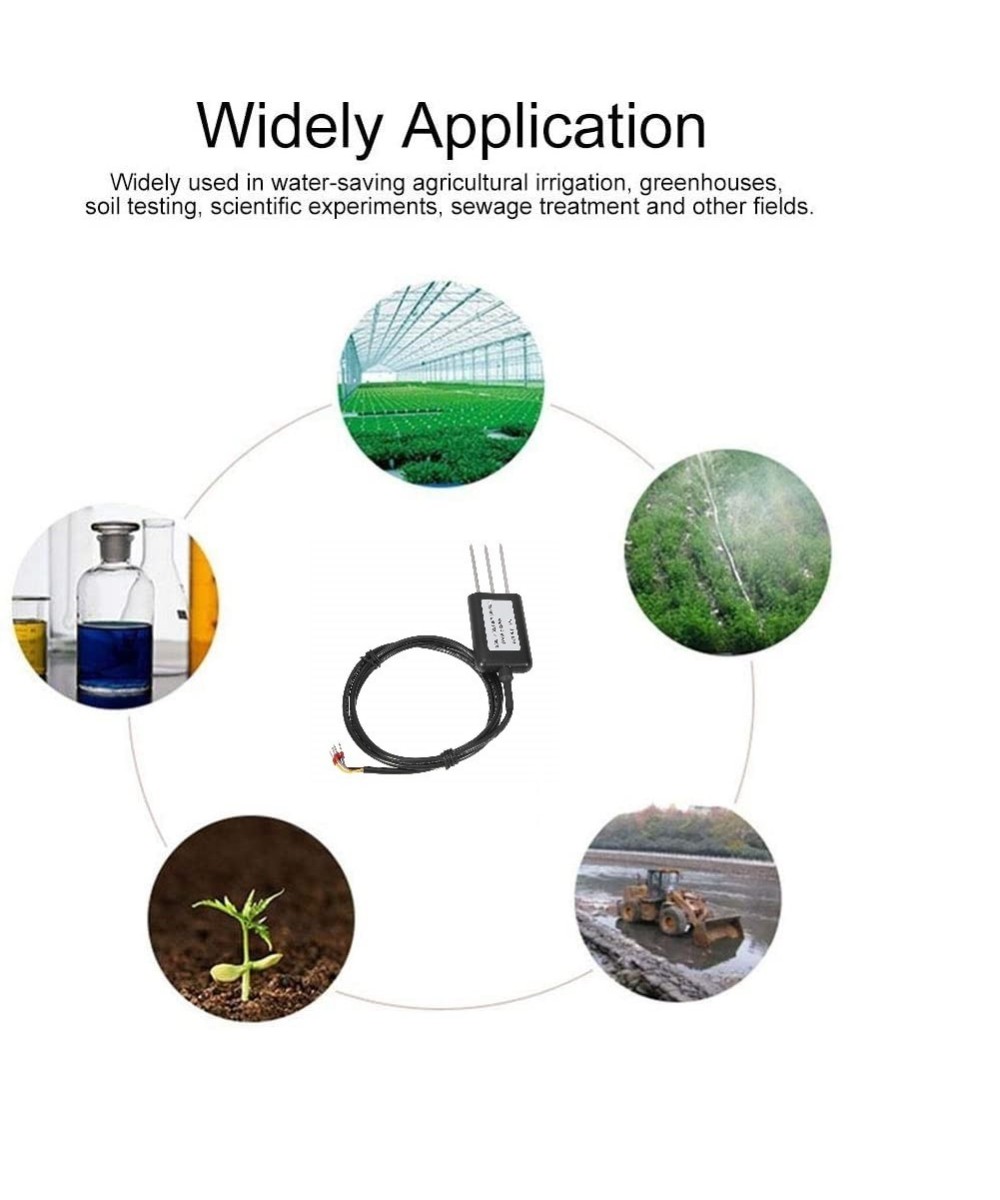 Sensor de Humedad/Temperatura/Conductividad del Suelo OXT-TR RS485