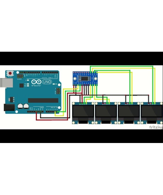 Multiplexor I2C 8 canales TCA9548A para arduino