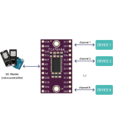 Multiplexor I2C 8 canales TCA9548A para arduino