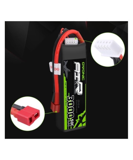 Bateria Tipo LiPo recargable 11.1V 35C/50C 3S OVONIC