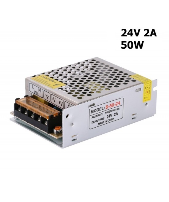 Fuente de energia conmutada  24V  2A-20A
