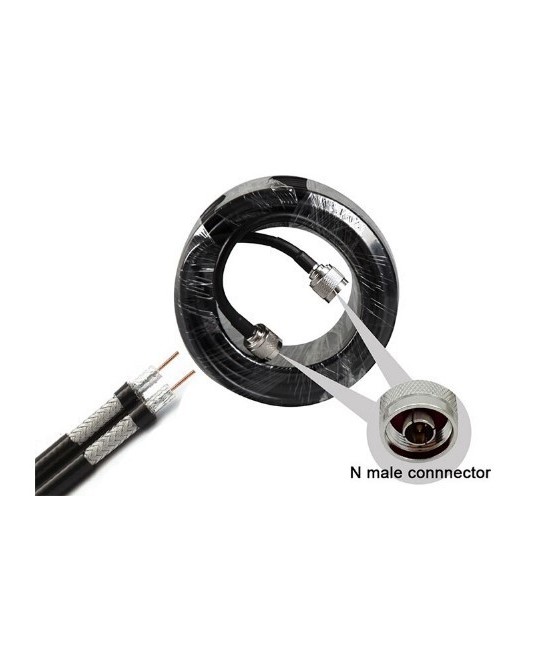 Kit amplificador de señal celular 2G/3G/4G TIGO y Claro, 850/1900/1700/2100MHz LINTRATEK AA23-CPA