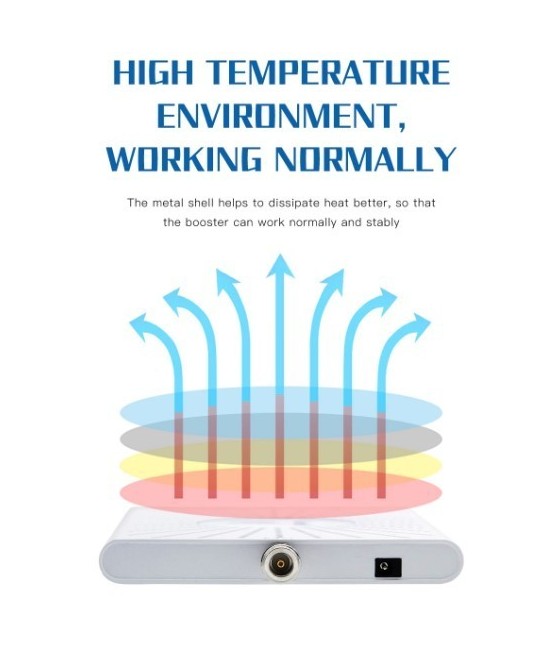 Kit amplificador de señal celular 2G/3G/4G TIGO y Claro, 850/1900/1700/2100MHz LINTRATEK AA23-CPA