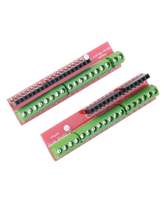 Borneras para placa de expansion de arduino