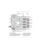 Tarjeta Amplificadora de Audio TDA7498E 160W x 2 Clase D
