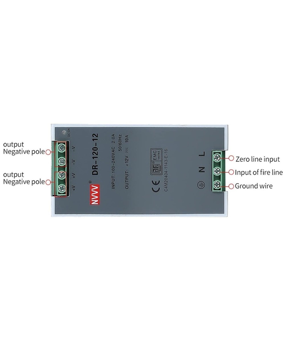 Fuente de Energia para Riel DIN 12V 10A