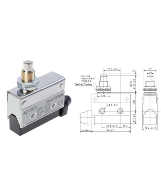 Interruptor Push Button AZ-7310 Panasonic 10A