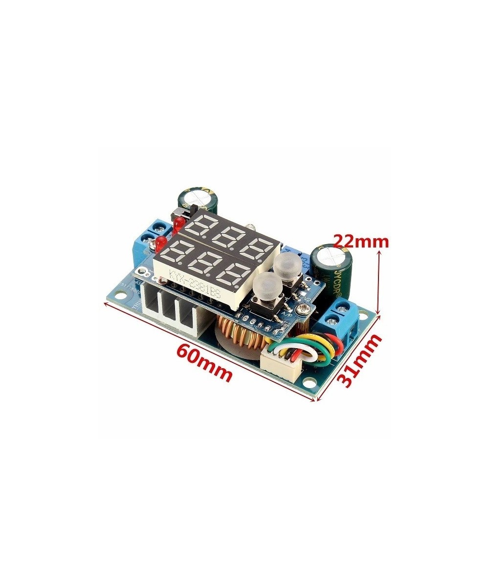 Controlador de carga solar MPPT DC-DC de 6-36V a 1.25-32V 5A