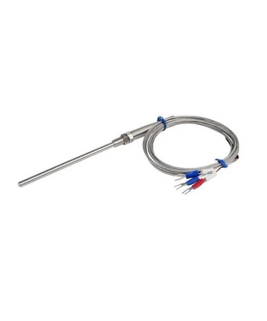 Sonda de Temperatura Termocupla PT100 WZP-291 5x100x2000mm -20 a 450 grados