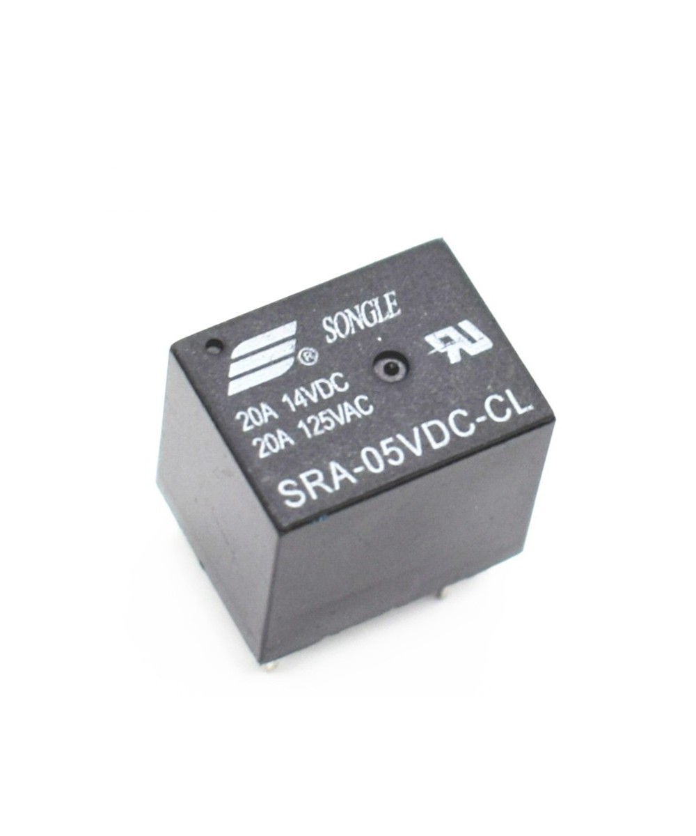 Mini Rele para PCB SONGLE SRA-CL 5/12/24VDC 20A