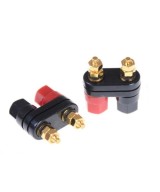 Conector Banana Hembra Dual 4mm