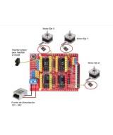 Shield controlador de motor para CNC V3