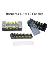 Borneras de 4 - 5 y 12 Canales