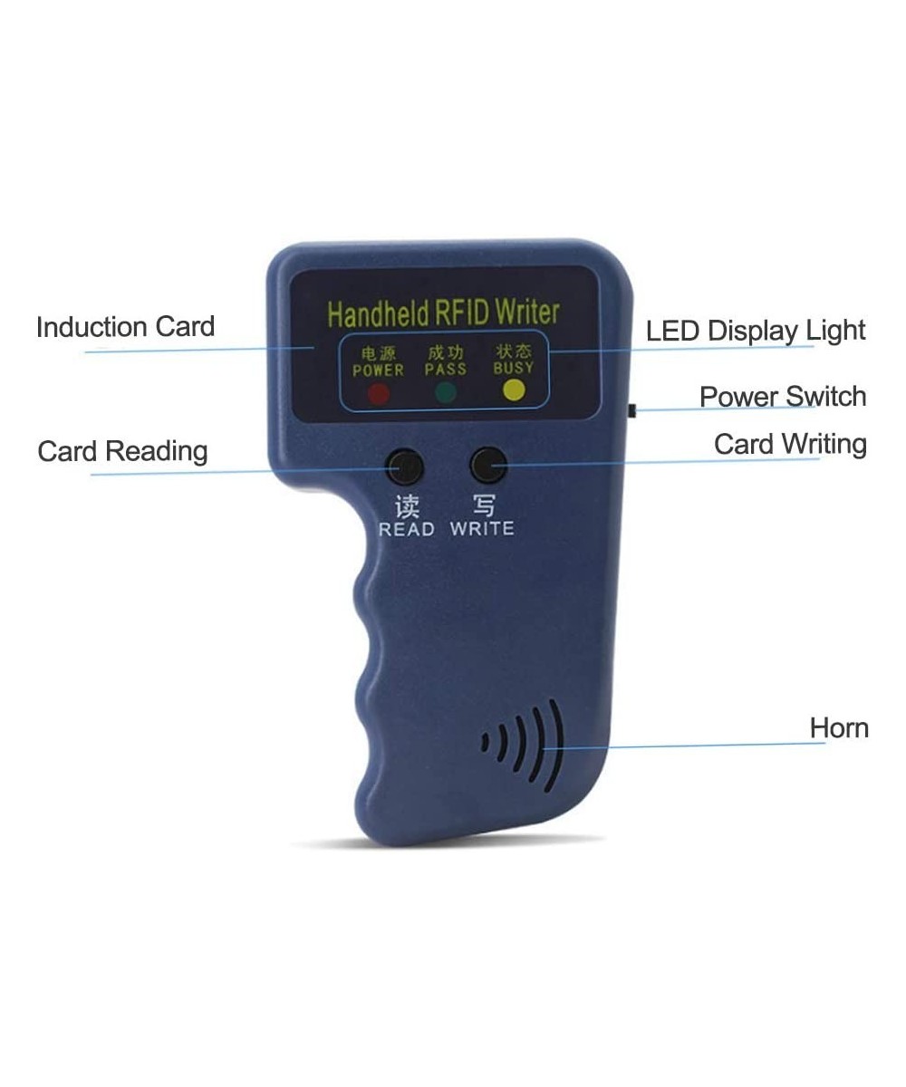 Duplicador Lector/Escritor de Tarjetas y Llaveros RFID 125Khz EM4100/HID/AWID