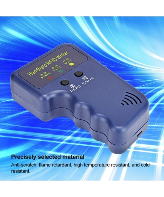 Duplicador Lector/Escritor de Tarjetas y Llaveros RFID 125Khz EM4100/HID/AWID