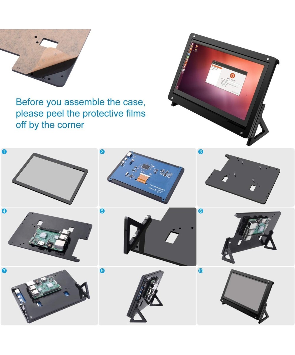 Cobertor Acrilico para Pantalla Táctil de 7 Pulgadas