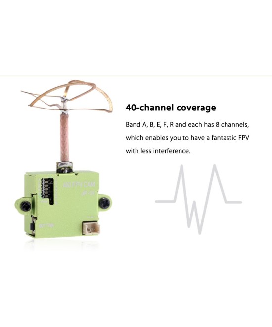 Cámara FPV para Drone 5.8GHZ 800TVL JF-01