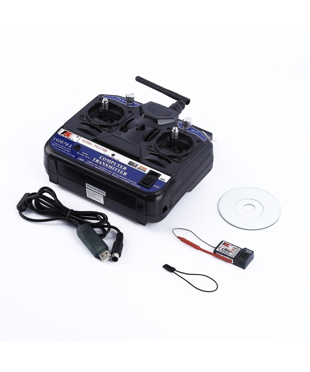 Control remoto para Drone 6 canales Tx, Rx FS-CT6B