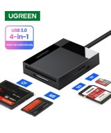 Lector de Memorias CF/MS/TF/SD 4 en 1 USB 3.0 / USB-C ugreen