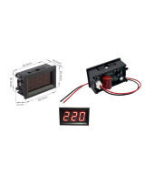 Medidor de Voltaje AC 30-500V