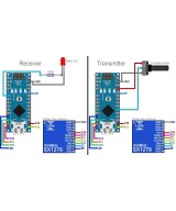 Enlace inalambrico LORA TX/RX 5km SX1278 (2U)