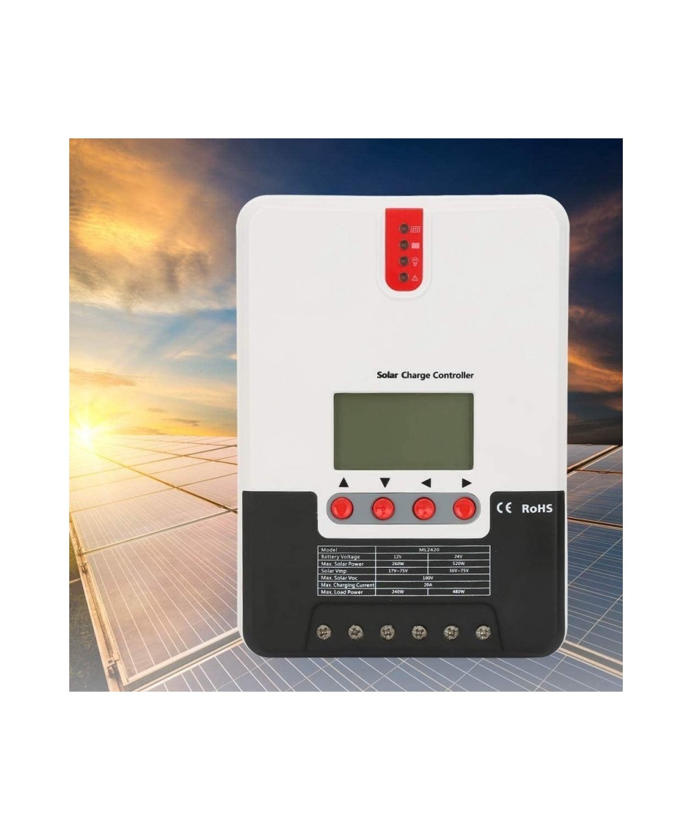 Controlador de Carga para Panel Solar 30A MPPT ML2430