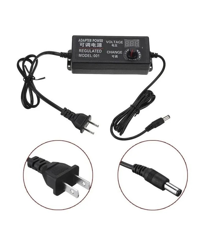 Fuente Regulable de 100-240V a 4-24V 3A DMD-022C