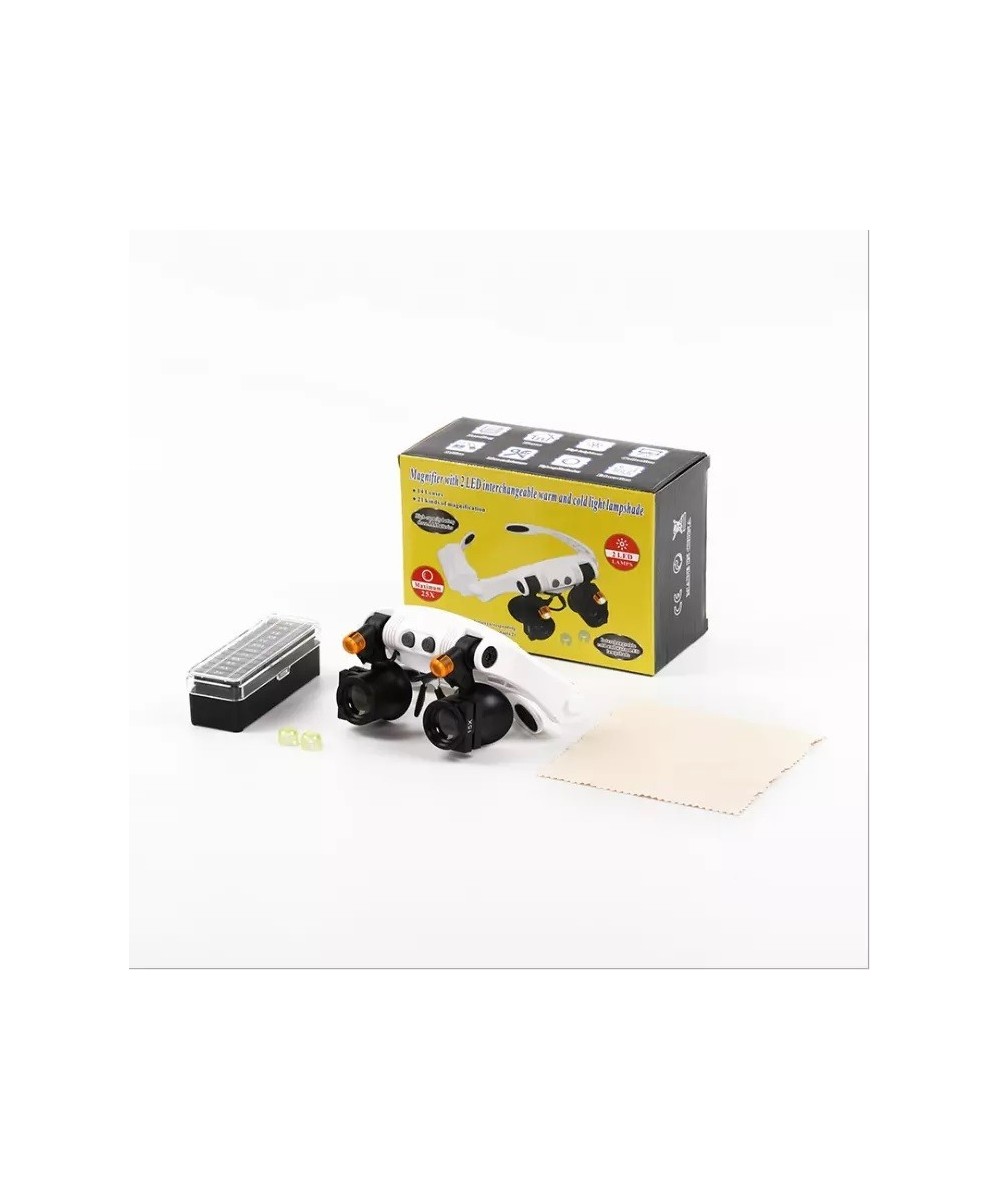 Lente Amplificador para Electrónica con Luz LED 25X