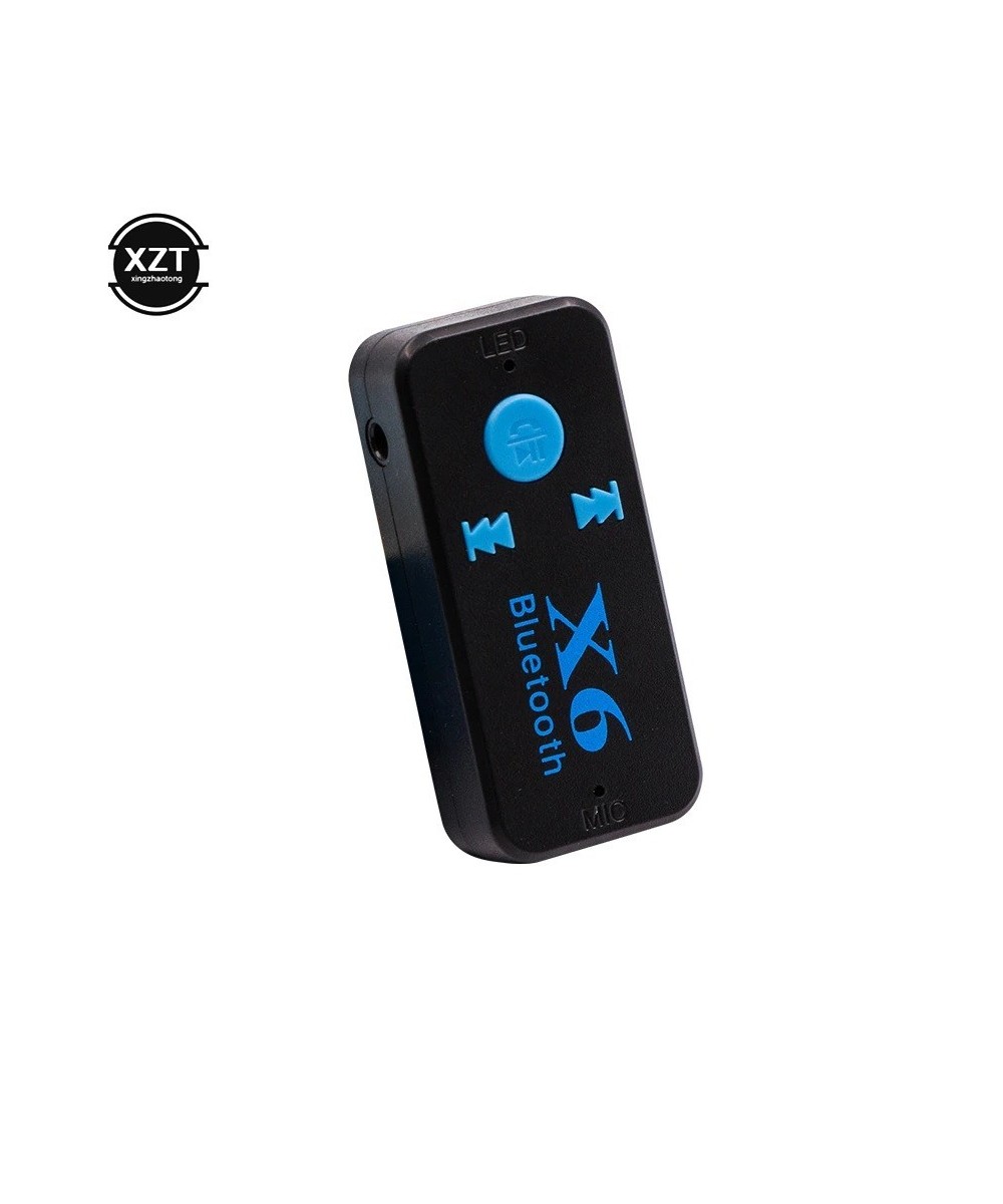 Adaptador Bluetooth Auxiliar 3.5mm X6 con Lector TF